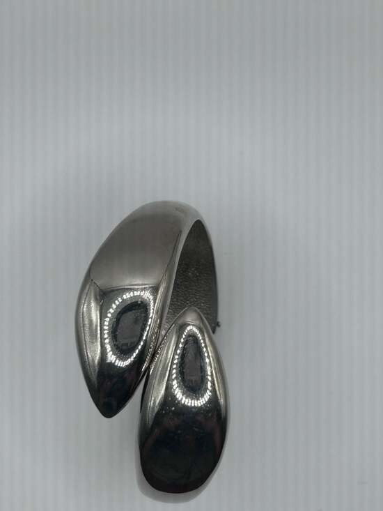 Heavy 925 Sterling Silver Sculptura Bangle Bracelet 68.5g Minimalist Wrap - Picture 13 of 15